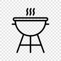 BBQ, barbeque, grilling, cooking icon svg