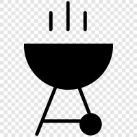 BBQ, outdoor cooking, cook, food icon svg