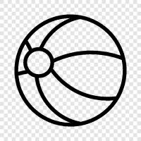 Strand, Ball, Sport, Outdoor symbol