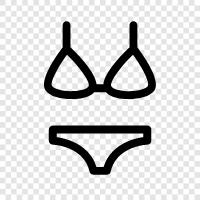 beach, swimsuit, sun, tan icon svg