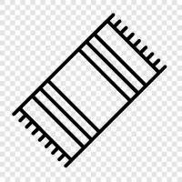 Полотенца на пляже, Держатель полотенца на пляже, полотенце на пляже, пляж Значок svg