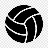 beach volleyball, volleyball, game, sports icon svg