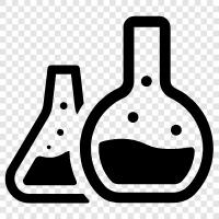 beaker, glass, scientific, glassware icon svg