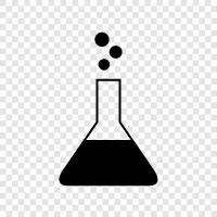 beaker, glass, chemistry, scientific icon svg