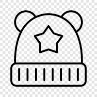 beanies, winter, hüte, headwear symbol