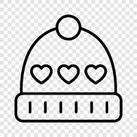 beanies, winter, hats, headwear icon svg