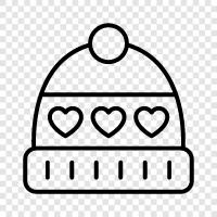 beanies, knit, knitting, crochet icon svg