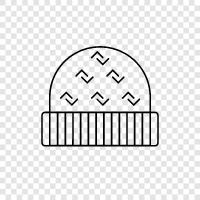 beanies, knit, hats, caps icon svg