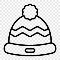 beanies, beanie hats, knit hats, winter hats icon svg