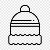 beanies, winter, hats, headwear icon svg