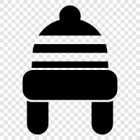 beanies, winter, hats, warm icon svg