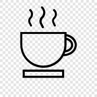 Bohnen, Brauen, Kaffeemaschine, Kaffeeröstung symbol