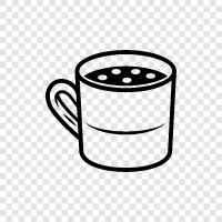 beans, caffeine, energy, taste icon svg