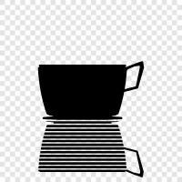 beans, brewing, caffeine, black icon svg