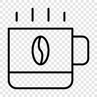 beans, roasting, brewing, Coffee icon svg