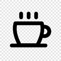 beans, caffeine, drink, hot icon svg