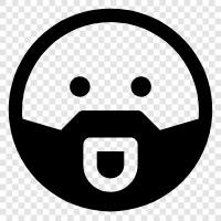 beards, facial hair, manly, manliness icon svg