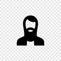 beards, facial hair, mustaches, sideburns icon svg