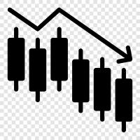 Bearishness, Bearish market, Bearish sentment, Bearish hisse senetleri ikon svg