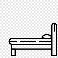 Bed, Bed Frame, Bedroom, Bedroom Sets icon svg