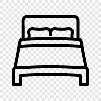 bedding, bedding sets, bed sheets, bed covers icon svg