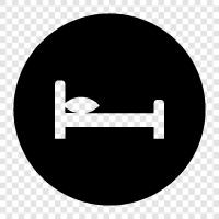 bedding, bed sheets, bed mattress, bed frame icon svg