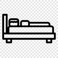 bedding, bedroom, bedroom furniture, bedroom sets icon svg