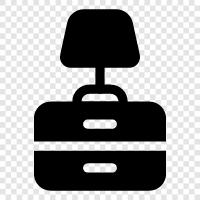bedroom, bedroom lamps, bedroom lamps with drawer, bedroom lamps with storage icon svg