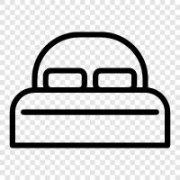 Bedroom, Bedspread, Bedroom Sets, Bedroom furniture icon svg