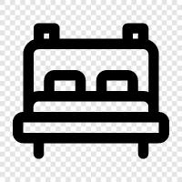 Bedroom, Bedroom Furniture, Bedroom Sets, Bed Sheet icon svg