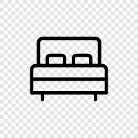 Bedroom, Bed sheets, Bed frame, Bed sheets set icon svg