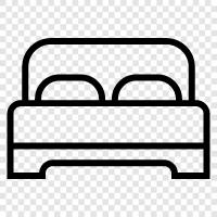 Bedroom, Sleep, Sleepy, Bed icon svg