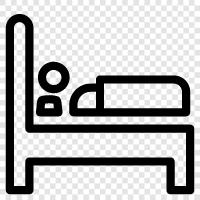 Bedroom, Bed sheets, Bed frame, Bedspread icon svg