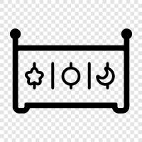 Bedroom, Bed mat, Bed sheets, Bed linens icon svg