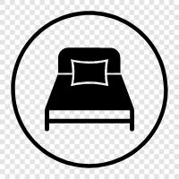 Bedroom, Bed sheets, Bedroom sets, Bed frames icon svg