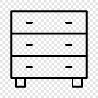 bedroom, bedroom furniture, bedroom sets, dresser icon svg