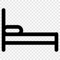 Bedroom, Beds, Mattress, Bedroom Furniture icon svg