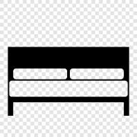 Bedroom, Mattress, Bedroom furniture, Bed sheets icon svg