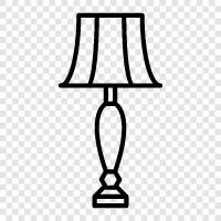 bedroom, bedroom lamp, bedroom lamps, bedroom light icon svg