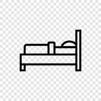 Bedroom, Mattress, Bed Frame, Bed Sets icon svg