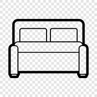 Bedroom, Bed sheets, Bedspreads, Bed mattress icon svg