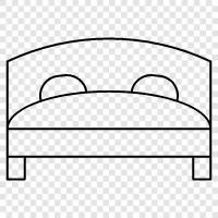 Bedroom, Furniture, Mattress, Bedroom Furniture icon svg