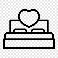 Bedroom, Sleep, Bedtime, Mattress icon svg