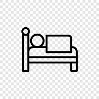 bedroom, sleep, slumber, rest icon svg