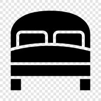 Bedroom, Sleep, Relax, Dreams icon svg