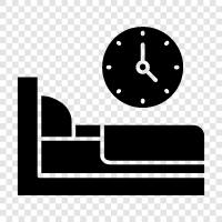 Schlafenszeit, Abend symbol