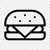 beef, sandwich, hamburger, steak icon svg