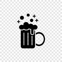 beer brewing, brewing beer, craft beer, microbrewery icon svg