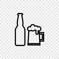 Bierbrauen, Bierverkostung, Bierbrauanlagen, Bierbrauzutaten symbol