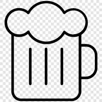 beer brewing, brewing beer, beer styles, beer brewing ingredients icon svg